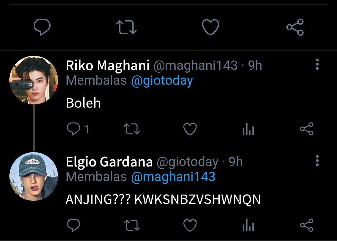 0x1tudoro's tweet photo. Jaemjen short au
— Cogil (Cowok gila)

Jaemin as Riko Maghani
Jeno as Elgio Gardana

by ©0x1tudoro
CW // Harsh word https://t.co/2BEeTIiLCT