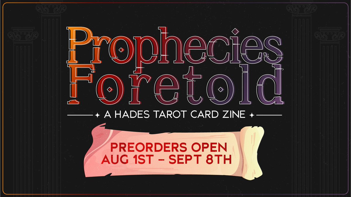 ♢Preorders Open!!♢

Preorders for Prophecies Foretold are officially open! You can find more info about our bundles below!

♢Our shop: hadestarot.bigcartel.com