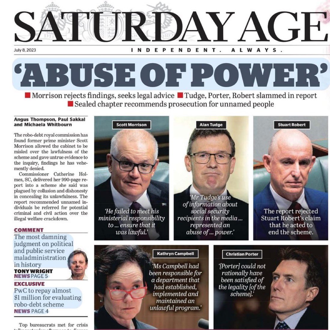 ckcdm's tweet image. #RoboScomo #RoboScomoMustResign