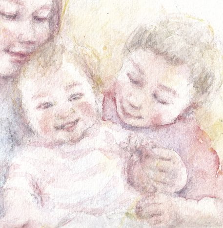「「いつのまにかくっついて」  素敵な光景を描かせてくださり、ありがとうございまし」|yukkoのイラスト