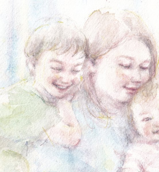 「「いつのまにかくっついて」  素敵な光景を描かせてくださり、ありがとうございまし」|yukkoのイラスト