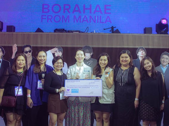 BorahaeFromMNL's tweet photo. Half a million pesos donated to @UNICEF PH since 2021 in the name of @BTS_twt. 💜 Because BFM believes that loving yourself allows you to expand your heart to love your community - especially our most vulnerable. 💜 @FabMommaKim @kankunis https://t.co/sCL2vfeoBU