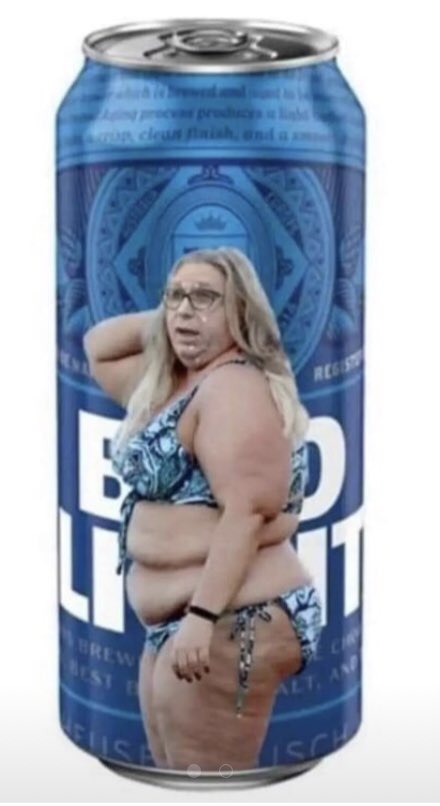 PatriotPartyMA's tweet photo. #BudLight says their new 40oz can will bring them back into the game… https://t.co/7AEbilfYI4