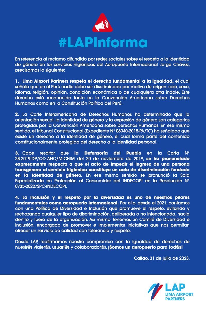Jali_Cotrina's tweet photo. Nadie está por encima de la ley! !Esta empresa PROGRE debe ser denunciada penalmente por el delito de VIOLACION CONTRA LA  INTIMIDAD, siendo además q a través de un comunicado ha confesado la comisión de ese delito, La @FiscaliaPeru debe abrir investigación preliminar de oficio!! https://t.co/ro0z78da7z