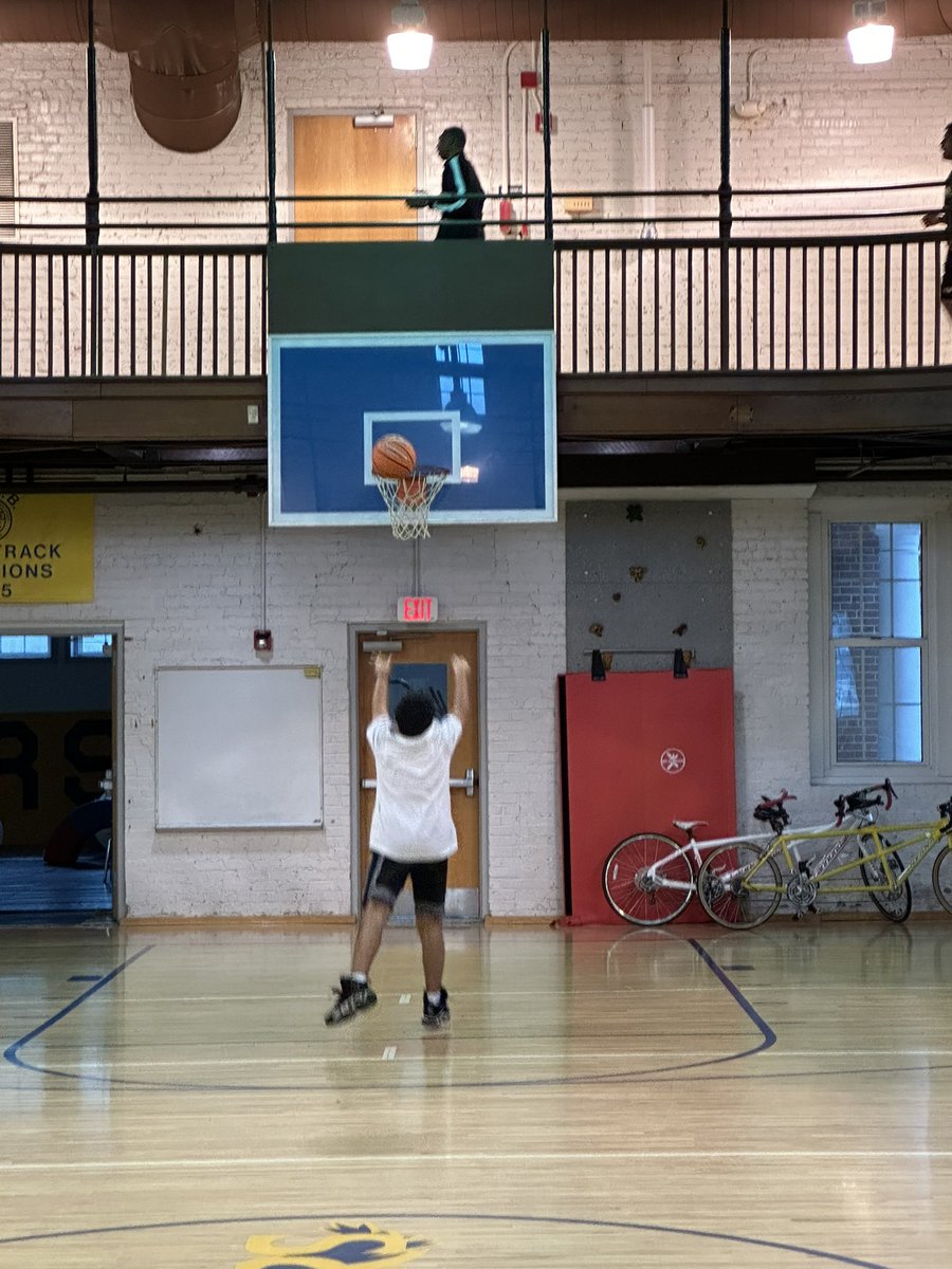EyeRetreat's tweet photo. Day 3: We spent the day learning about disability services, assistive technology and career opportunities for the blind.  We played some basketball and ran laps in the gym too.  We used time today to start planning for our off campus activities later this week. https://t.co/BF9gMbYrpI