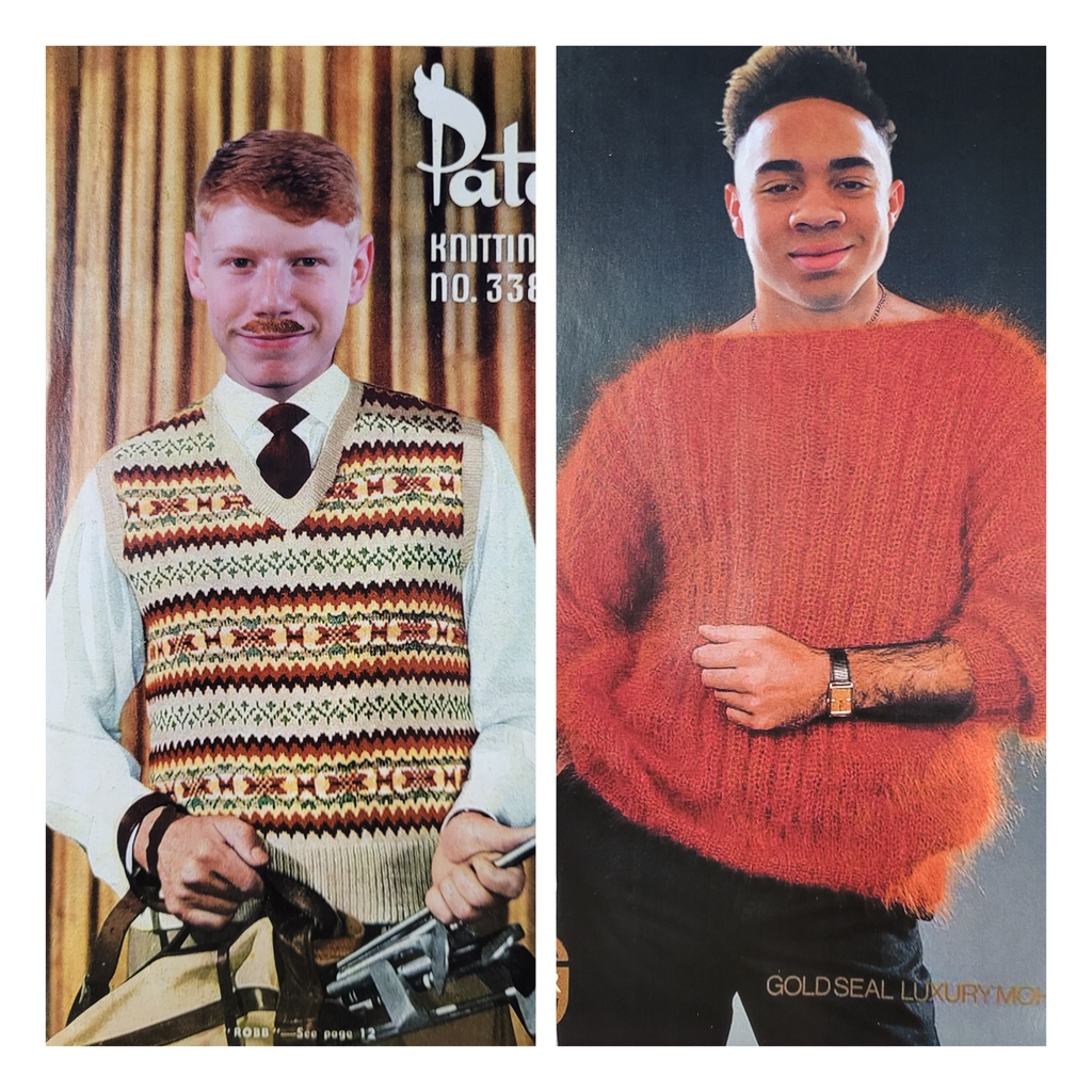 Happy 1st of August! 
Here we have Luke the head porter looking totally spiffing & Callum the saleroom manager looking rather smooth! 

#august #calender #auctionhouse #auction #vintage #vintageknits #vintagesewingpatterns #funny #meettheteam #calenderboys #smile  #vintagecloths