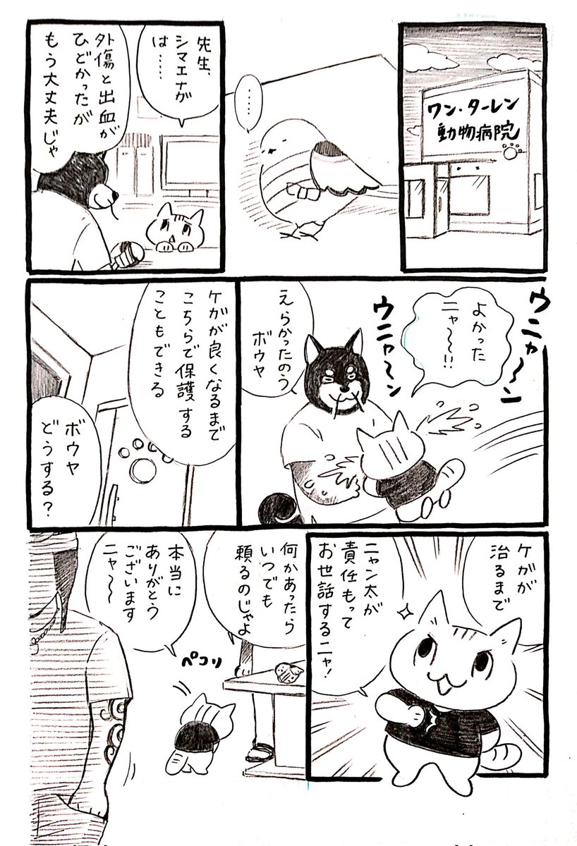 ネコがバイクに出会う漫画「ネコ☆ライダー」バイカー編 序章(1/2)🏍️🐈️ #漫画が読めるハッシュタグ