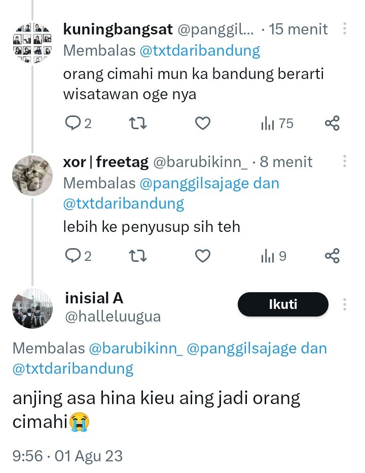 txtdaribandung's tweet photo. https://t.co/bZBOK4ZIRf