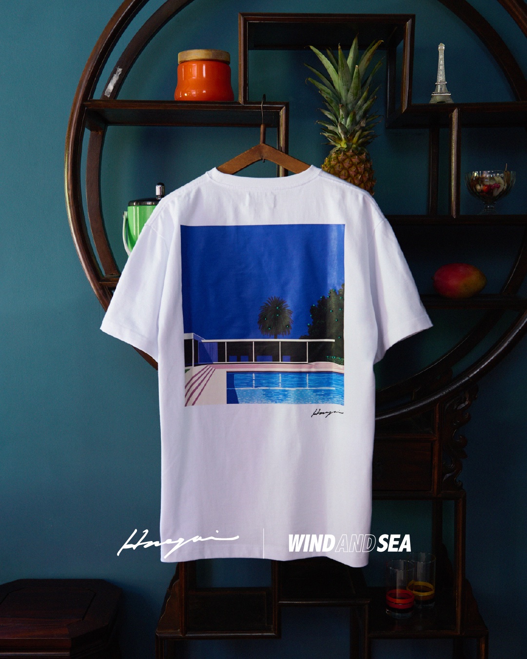 WIND AND SEA(ウィンダンシー )永井博 コラボセットシャツMサイズ WIND AND SEA(ウィンダンシー )永井博 コラボセットシャツM