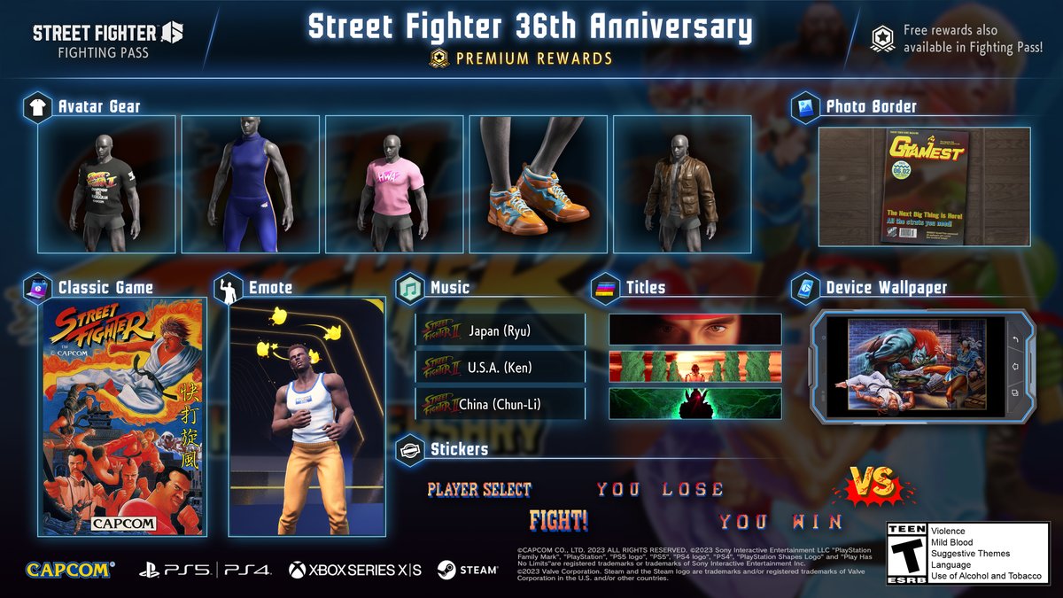 Capcom comenta inspirações para o Traje 3 dos personagens de Street Fighter  6 - PSX Brasil