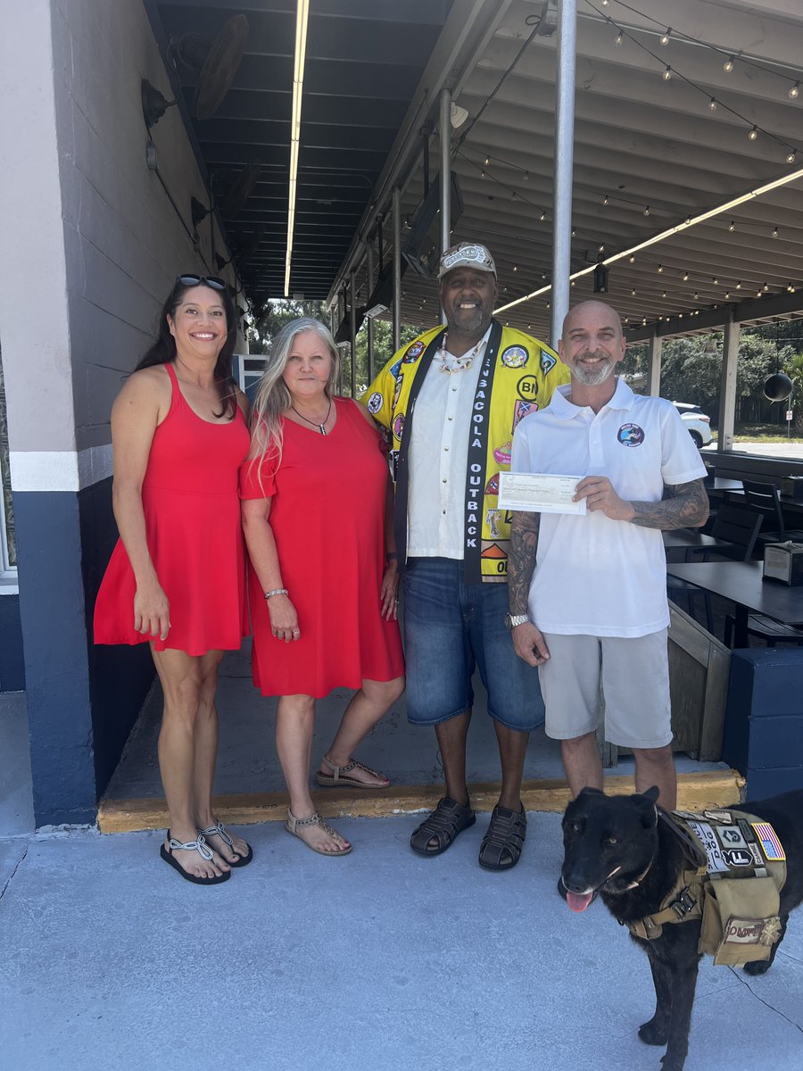 Honored to be the Survivor Hash House Harriers’  chosen nonprofit for Pensacola’s Red Dress Run this year! Thank you for your support. 🫶
#HP4Ws #H3 #Veterans #servicedogsforveterans #pensacola