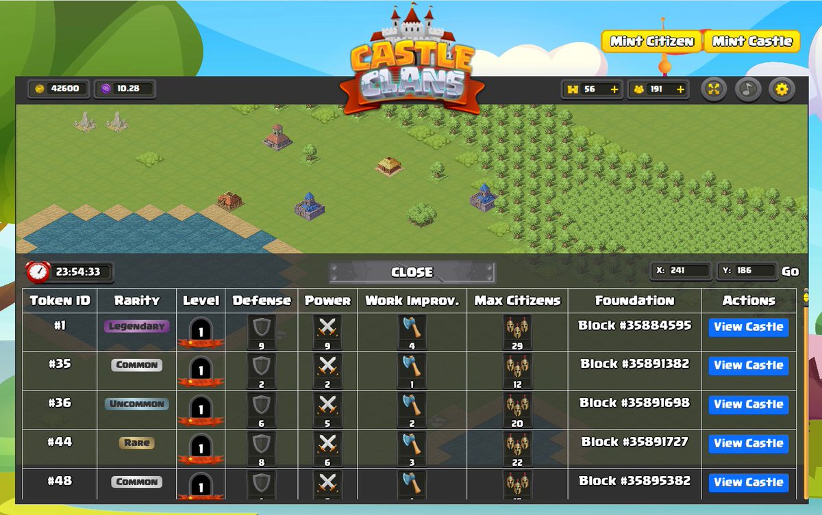 castleclansgame's tweet photo. 🎉 Exciting news, Castle Clans community! 🎉

We've been working tirelessly behind the scenes, pushing the boundaries of what's possible in the realm of gaming. Soon, we will be bringing more details about the much-awaited alpha test of Castle Clans.

We know the anticipation is high, and we're just as eager as you are to start this epic journey. We'll keep you updated as we solidify the final touches.

And guess what? To celebrate this milestone, we will be giving away some alpha keys! 🗝️ Stay tuned for more details on how you can get your hands on one of these golden tickets. This is your chance to be one of the first to experience the world of Castle Clans.

Thank you for your continued support and enthusiasm. Adventure awaits! 🏰

#Crypto #CastleClans #GameFi #maps #Web3  #blockchain #NFTs #NFT