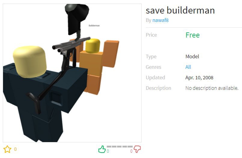 Save Builderman - Roblox