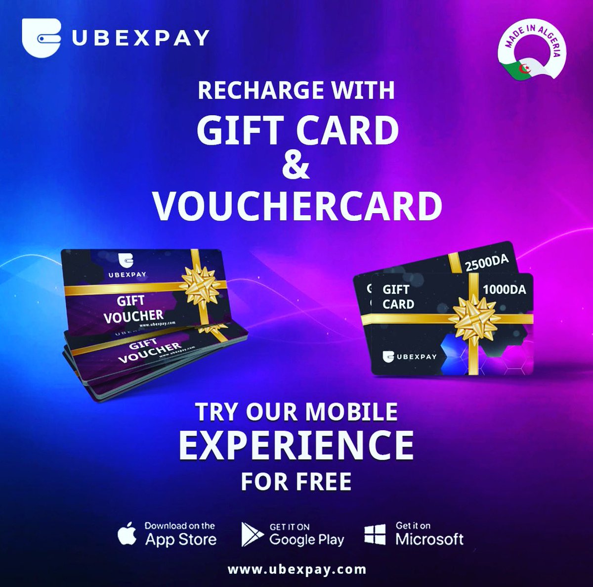 UbexPay tweet media