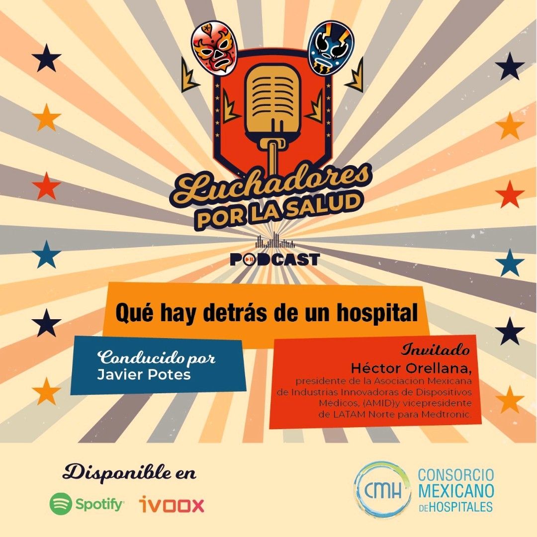 Tecnología en industria de #dispositivosmédicos, mejora calidad de vida de pacientes en México. 3er episodio #podcast: Luchadores por la salud: <a href="/hjpotes/">Javier Potes</a> charla con Héctor Orellana, presidente de <a href="/amidmx/">AMID - Dispositivos Médicos México</a>. Disponible en Spotify, Ivoox o Google Podcasts. 
 rb.gy/ajr36