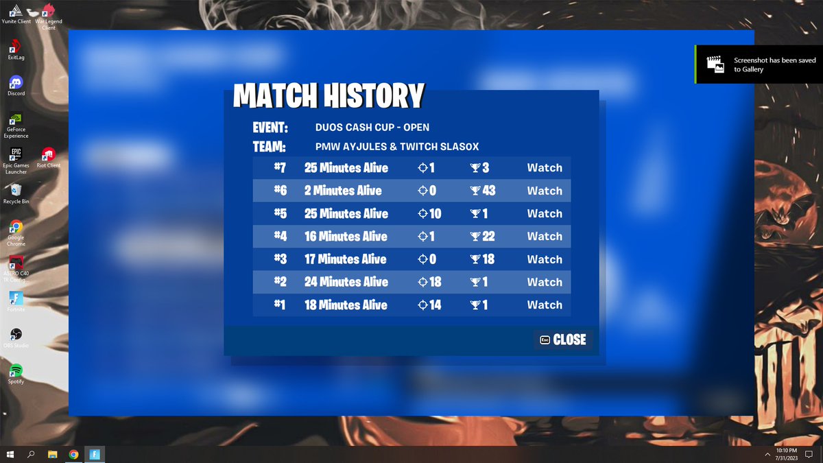 ayjuless's tweet photo. died to cheaters last game 😂 shits is so boring man https://t.co/cCMQNjxlkN