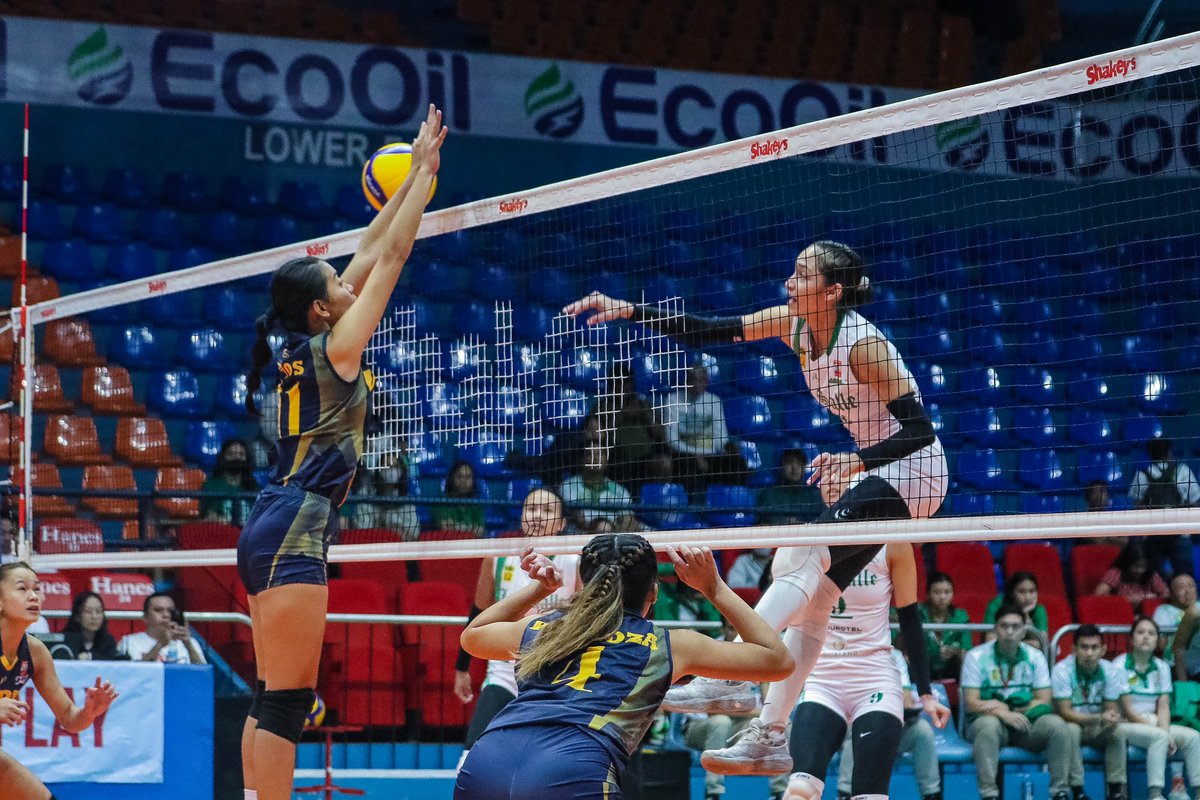 ShakeysLeague's tweet image. Still undefeated - DLSU Lady Spikers

They have a game tomorrow versus the 2nd ranked team in Pool C at 9am tomorrow still at the Filoil EcoOil Center.

Get your tickets here -&amp;gt; smtickets.com

#ShakeysSuperLeague #SSLNationalInvitational