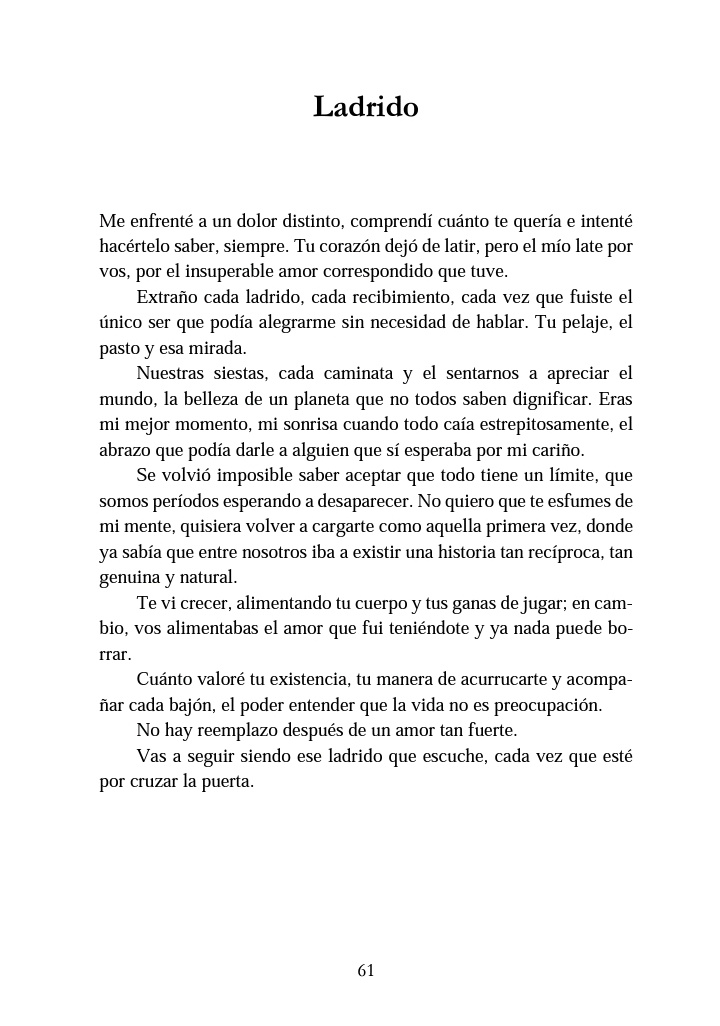 No hay reemplazo después de un amor tan fuerte.

—EntreChamuyos