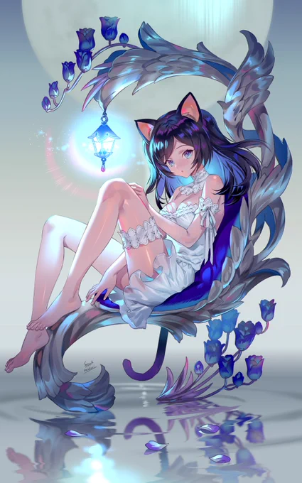 お水と白ワンピ おやすみなさい