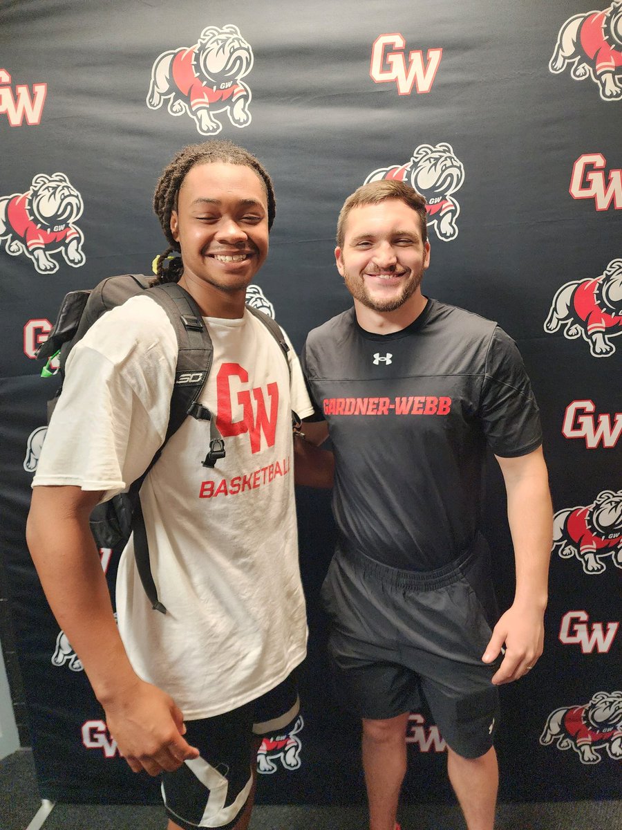 russwhite03's tweet photo. I had a wonderful time today @GardnerWebbmens basketball Elite Camp. Great campus with top notch facilities. I had the opportunity to spend time with @CoachBullard1  @AlPerkins22 @CoachTimCraft  Thank you! As to my parents for making the sacrifice to get me there. @LeshunnWhite https://t.co/qdMSgrThMp