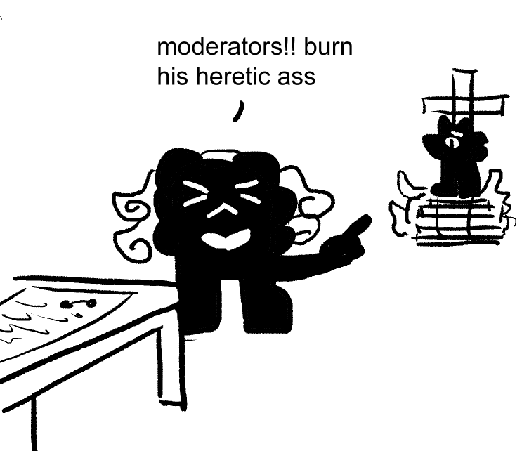 liyuverse's tweet photo. burn his ass at the stake https://t.co/jj2VO0OYC8