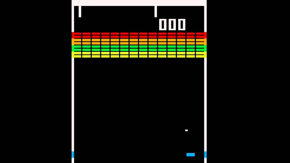aakashgupta's tweet photo. 1976: Atari's Breakout – Bricks met their match

5/52 https://t.co/3oE0a5uOfk