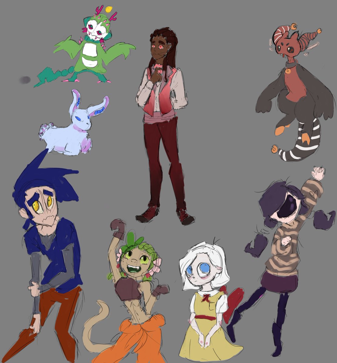 Took nme way longer than it should have. but I did a mass attack!

with some lovely characters form <a href="/Schizobot/">Schizobot</a> and Sparrow, <a href="/Grave_Grime/">🪦GraveGrime🪦</a>  and <a href="/DegeneRita/">DegeneRita 🧱</a> 
and a few others I don't the the twitter names for lol
but this years was fun! happpy I joined