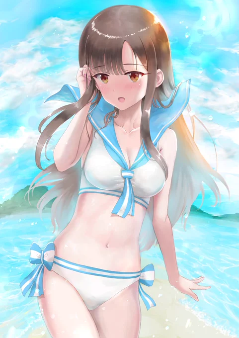 水本ゆかりのセーラーミズギは熱中症に効く!!!  #水本ゆかり