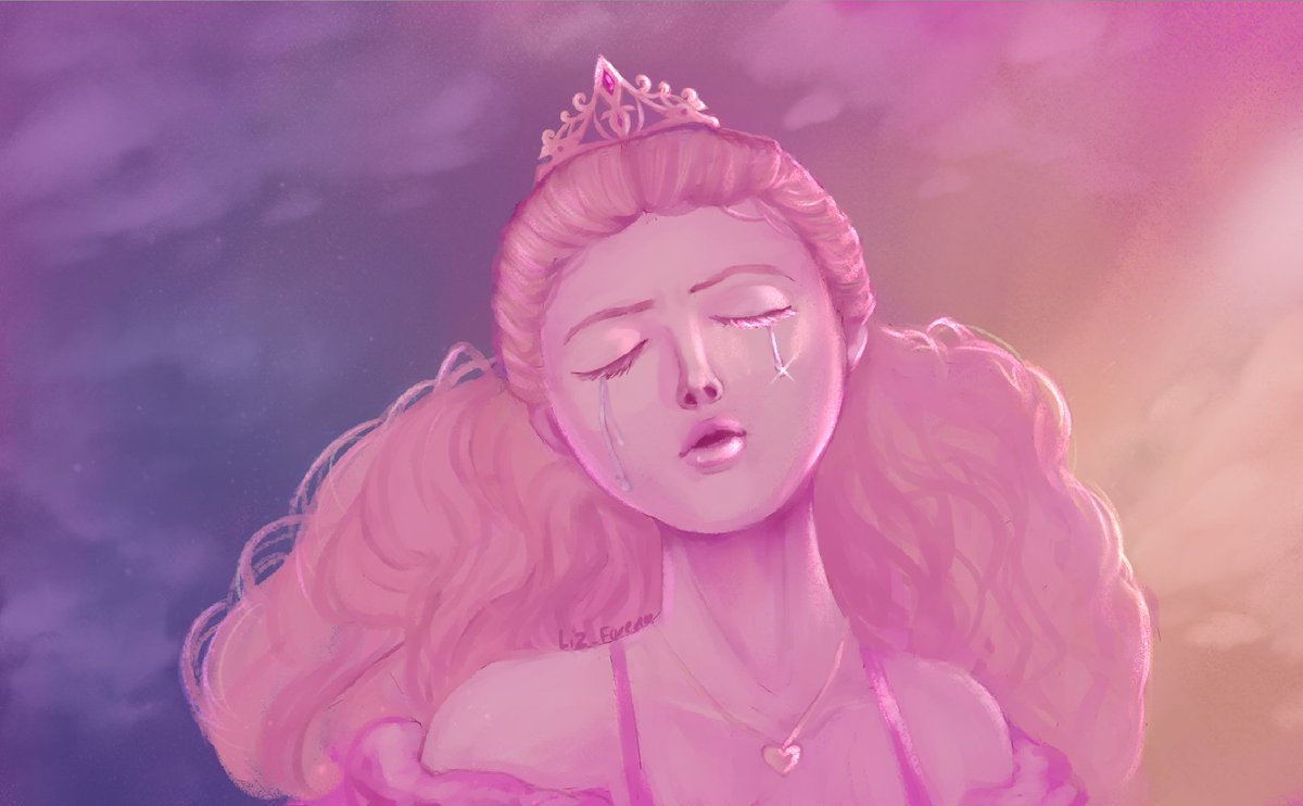 Liz_Forena's tweet photo. pink color study aka me crying about the barbie movie for three hours https://t.co/74kjAQvjbC