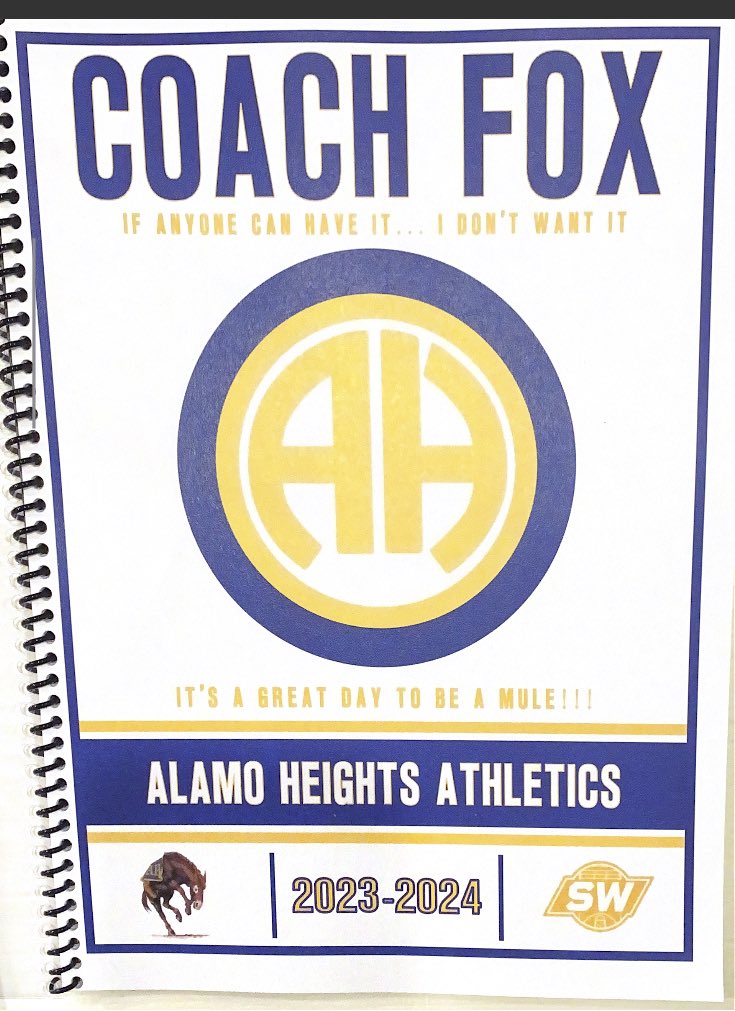 CoachFox8's tweet photo. Got my  @sports_workbook today! They look great and I can’t wait to use them https://t.co/gGO2b7OnKv