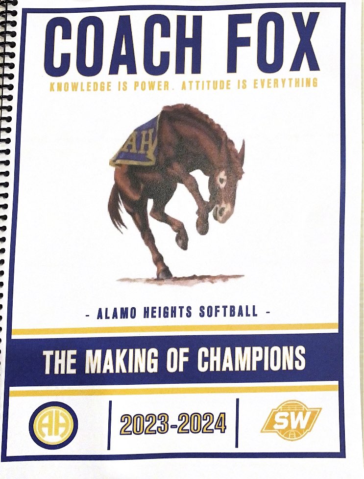 CoachFox8's tweet photo. Got my  @sports_workbook today! They look great and I can’t wait to use them https://t.co/gGO2b7OnKv