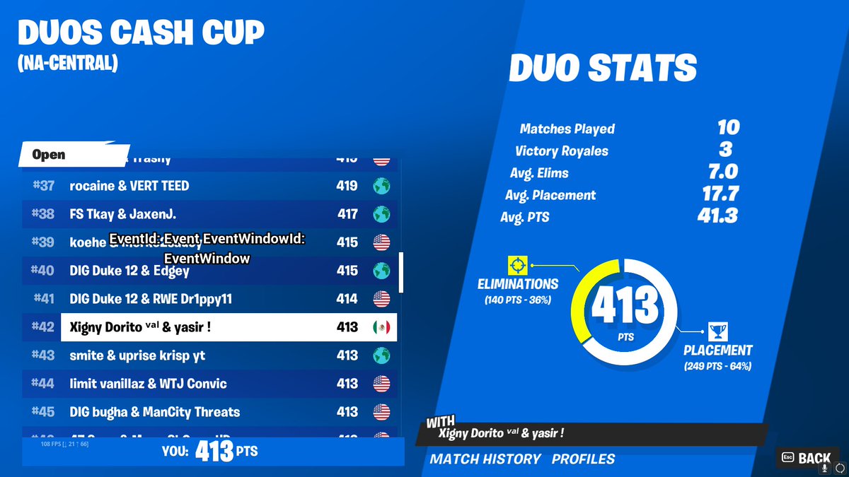 QUALED TO DUO CC FINALS W/<a href="/YasirFN_/">Yasir</a> best duo🤫