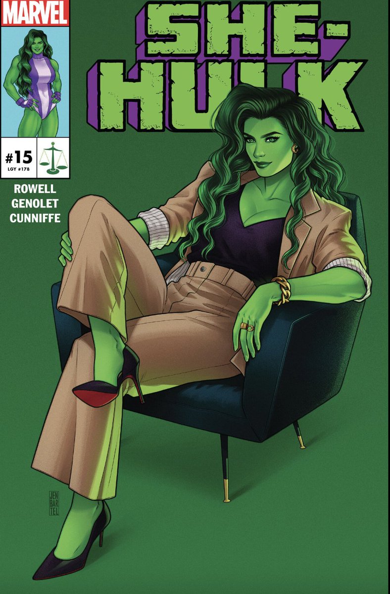 She-Hulk #15 stuck the landing. Congratulations @rainbowrowell! Great finale. Great series. Looking forward to what's to come! #SheHulk 💚💚💚💚💚💚💚💚💚💚💚💚💚💚💚💚💚