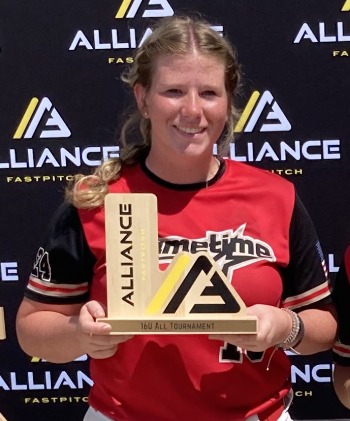 Had a great time in California and was honored to be selected to the All Tournament team. <a href="/kvfco/">Gametime 2024 Spain</a> <a href="/SNUSoftball/">SNU Softball</a> <a href="/OCeaglesSB/">OC Softball</a> <a href="/MSSUSoftball/">MSSU Softball</a> <a href="/SWOSUSoftball/">SWOSU Softball</a> <a href="/OKWUeagles_SB/">OKWU Softball</a> <a href="/CoachKling/">Rebekah Klinginsmith</a>
