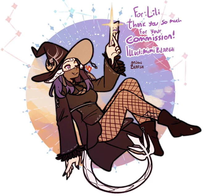 Simple cmm for a buddy (and fellow raen lizard!!) of mine!! Thank you so much!!! I miss her cards!! ;w; 