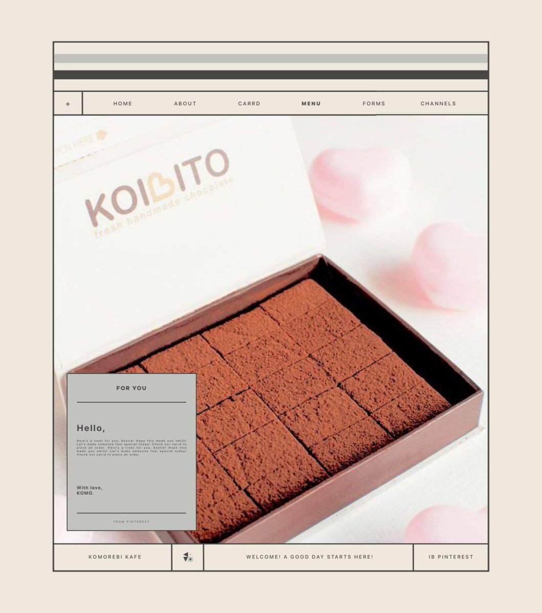 ⠀⠀

͏   こもれび   ⌗   KOMO!
   for  you   <a href="/sinasabik/">sé</a>.
   from   ༝༚   🔗.
   ⤥   happy gfs day. 🔗✌️

⠀⠀