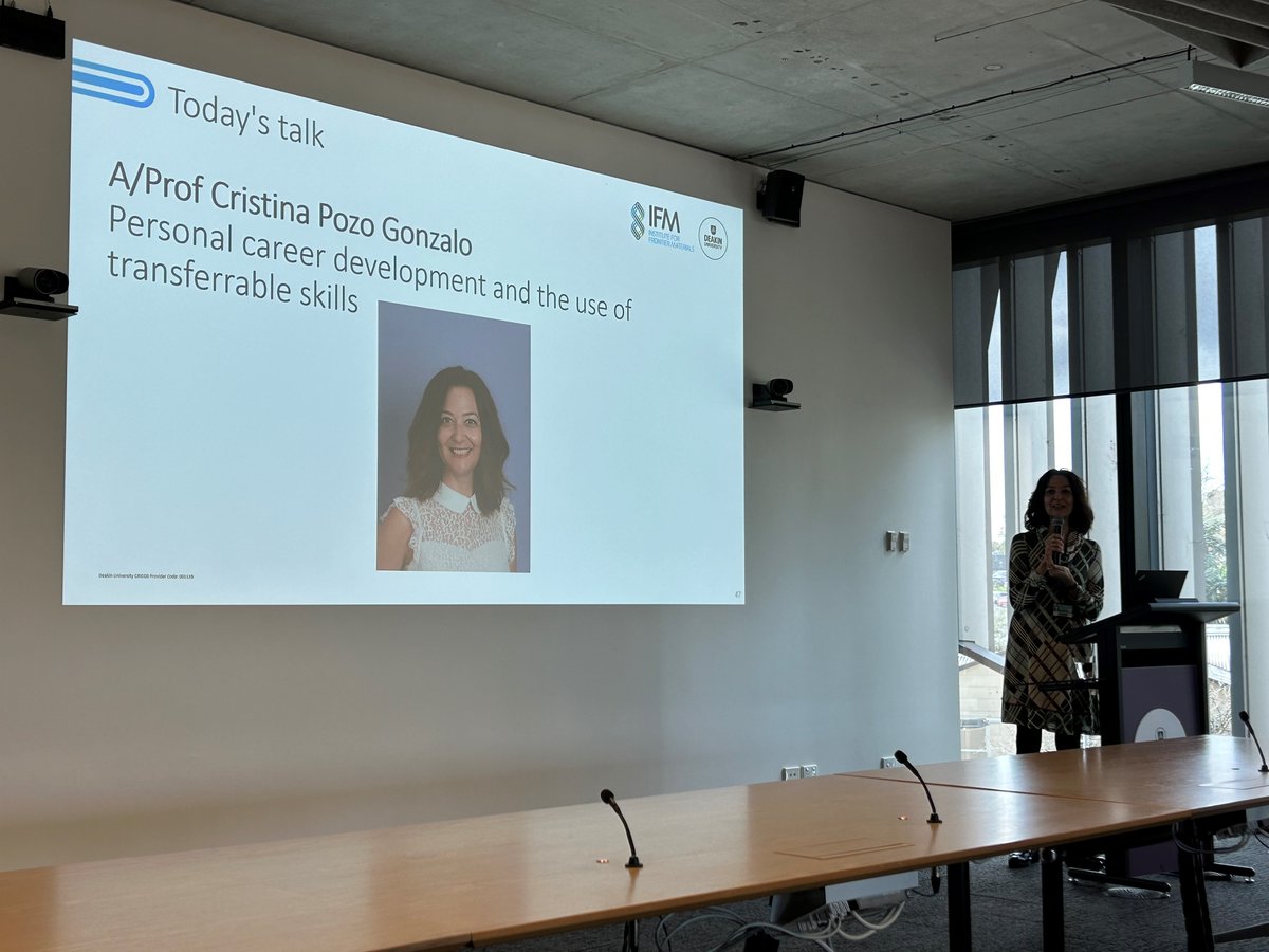 ARC Centre for Future Energy Storage Technologies (@arc_storenergy) on Twitter photo It was sad to see <a href="/cpozogonzalo/">CristinaPozo-Gonzalo</a> give her last presentation today, all the best for your new position in Spain! It was sad to see <a href="/cpozogonzalo/">CristinaPozo-Gonzalo</a> give her last presentation today, all the best for your new position in Spain!