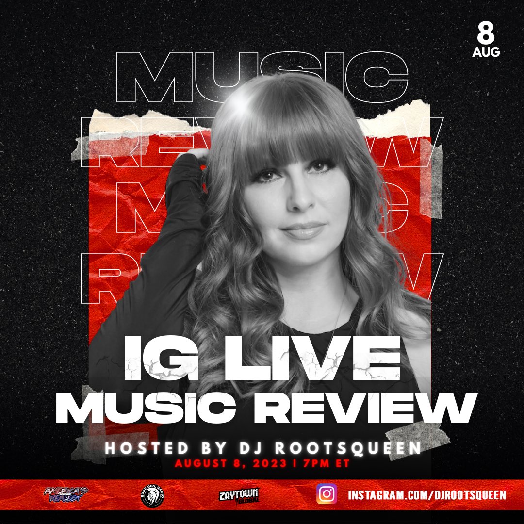 We’re having another installment of IG Live Music Review on Tuesday, August 8, 2023 at 7pm ET. Congratulations 🏆 to our former winners <a href="/negusfresh/">Negüs Fresh</a> <a href="/lildrippa/">lildrippa._</a>.__ and @greedyda554boy_official 

Sign up to participate today 👉 meetthedjs.com/product/music-…