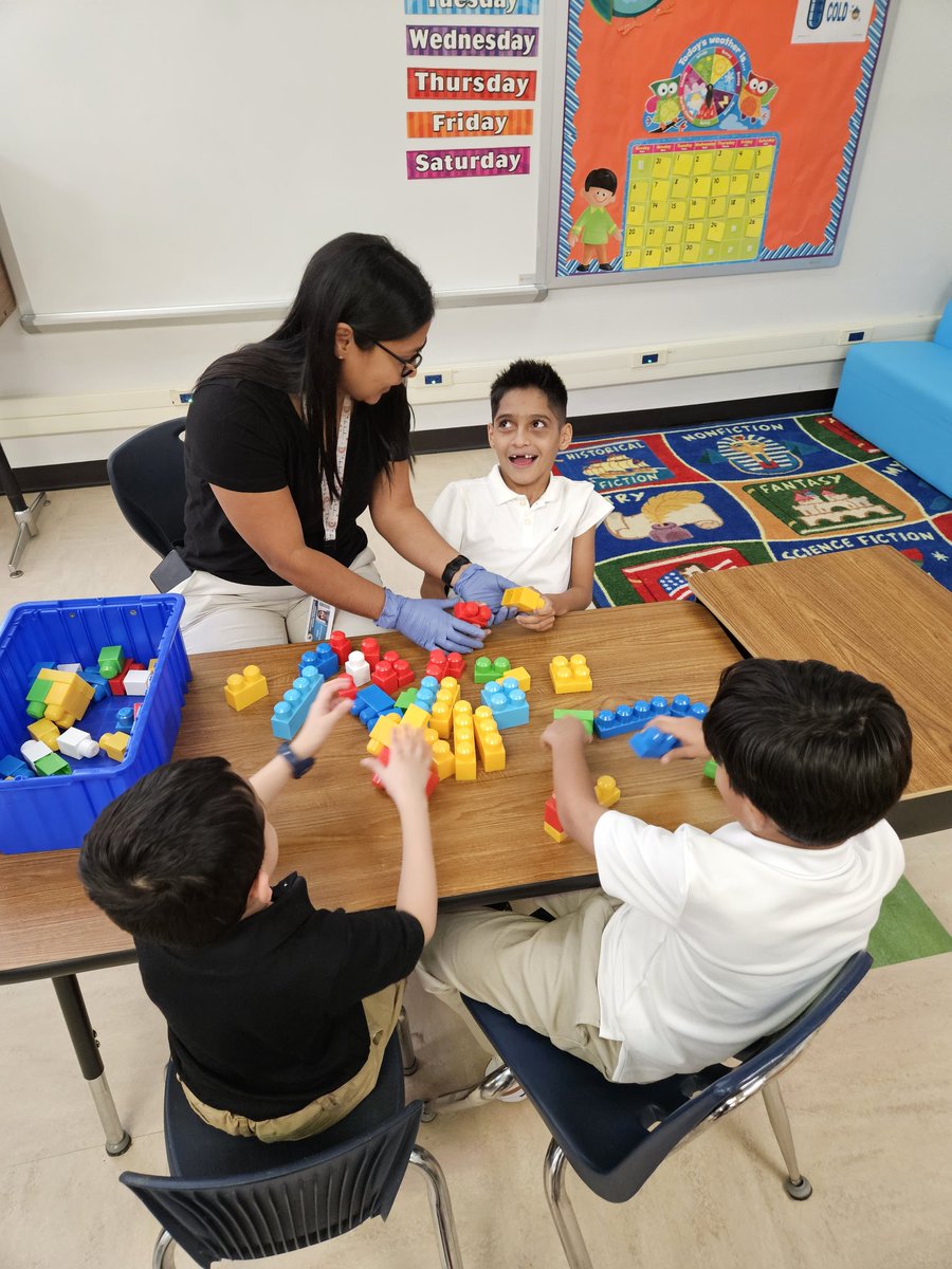 MGALIN01_CBNES's tweet photo. @Jpb_coyotes are off to a great start. Day 1, and this #FabSquad is working on centers. #TMNT #TodaysMindsNavigatingTomorrow #TeamSISD https://t.co/PMt8oSKI2w