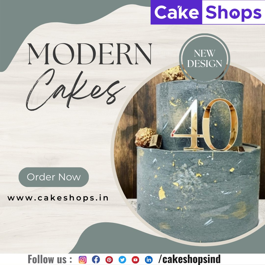 Our designer cakes are crafted with meticulous attention to detail and creativity 🎂🎨. From elegantly designed wedding cakes to whimsical birthday cakes, we have something for every occasion. 

cakeshops.in/chennai/unique…

#cakeshopsind #DesignerCakes #CakesByDesign #SweetCreations
