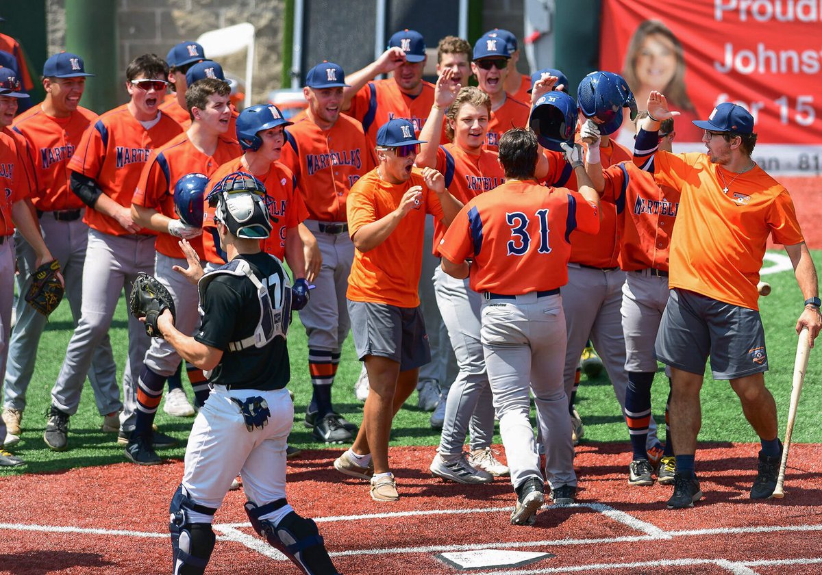 ThomasSlusser's tweet photo. Opening day @aaababaseball- @MartellasAAABA clobbers Cleveland 11-1 at Sargent’s Stadium in #JohnstownPA. @tribunedemocrat Read more: https://t.co/j0diaIb3WX https://t.co/nuFdQy02lN