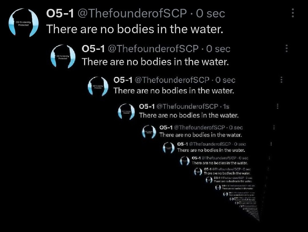 There are no bodies in the water.