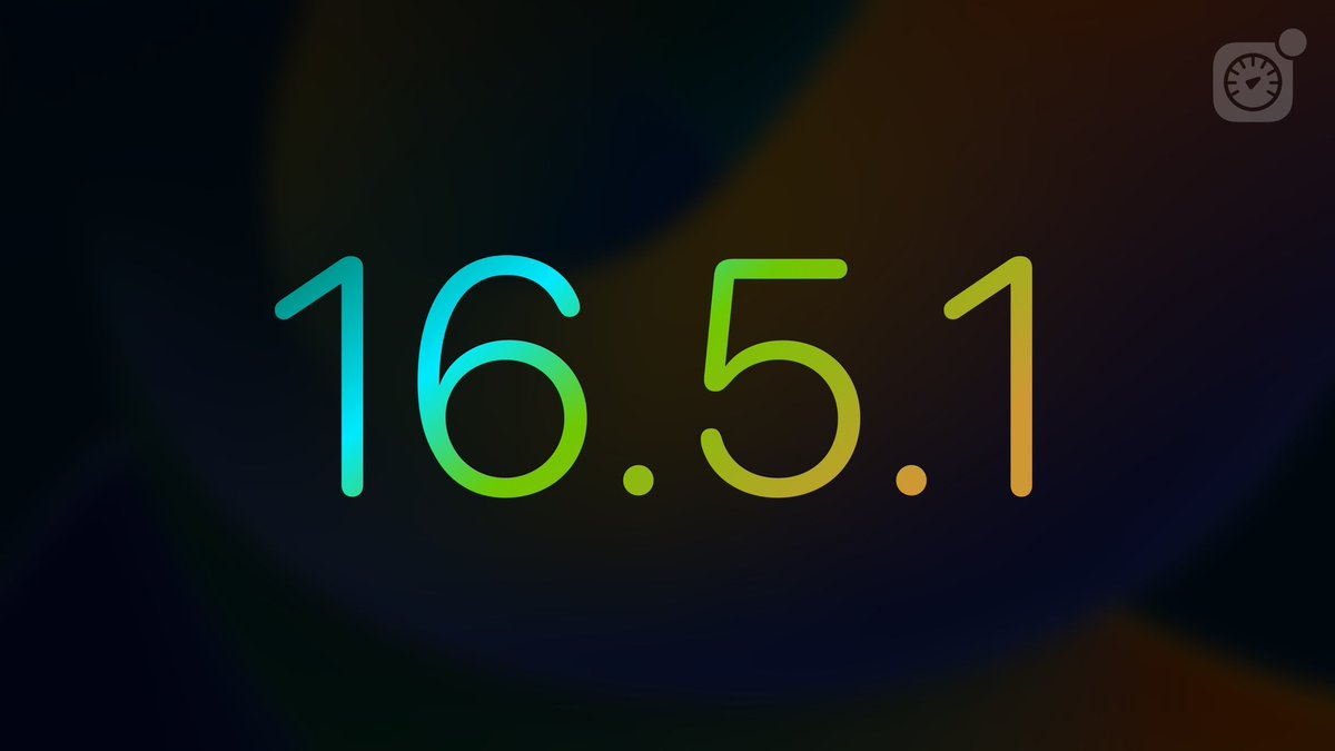 iSpeedtestOS's tweet photo. iOS 16.5.1 is no longer being signed by Apple.
That means downgrading or restoring to iOS 16.5.1 via iTunes or Finder is no longer possible.
#iOS1651 https://t.co/4xB98PNVFj