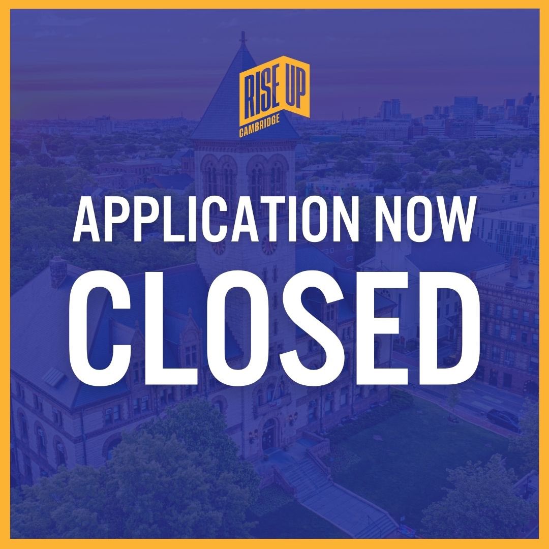 Rise Up Cambridge applications are now closed.