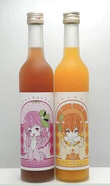 8月なので改めて… #ときめぐり展 連動企画のささつゆラベルリキュールできました😆✨日本酒ベースのリキュールです。(大垣市武内酒造) 会期終了の8/20まで。通販は2種セットのみ、酒蔵売店は日曜お休みです。 takeuchi-shuzo.stores.jp/ite…… ※7/30に先着オマケのドローイング追納しました