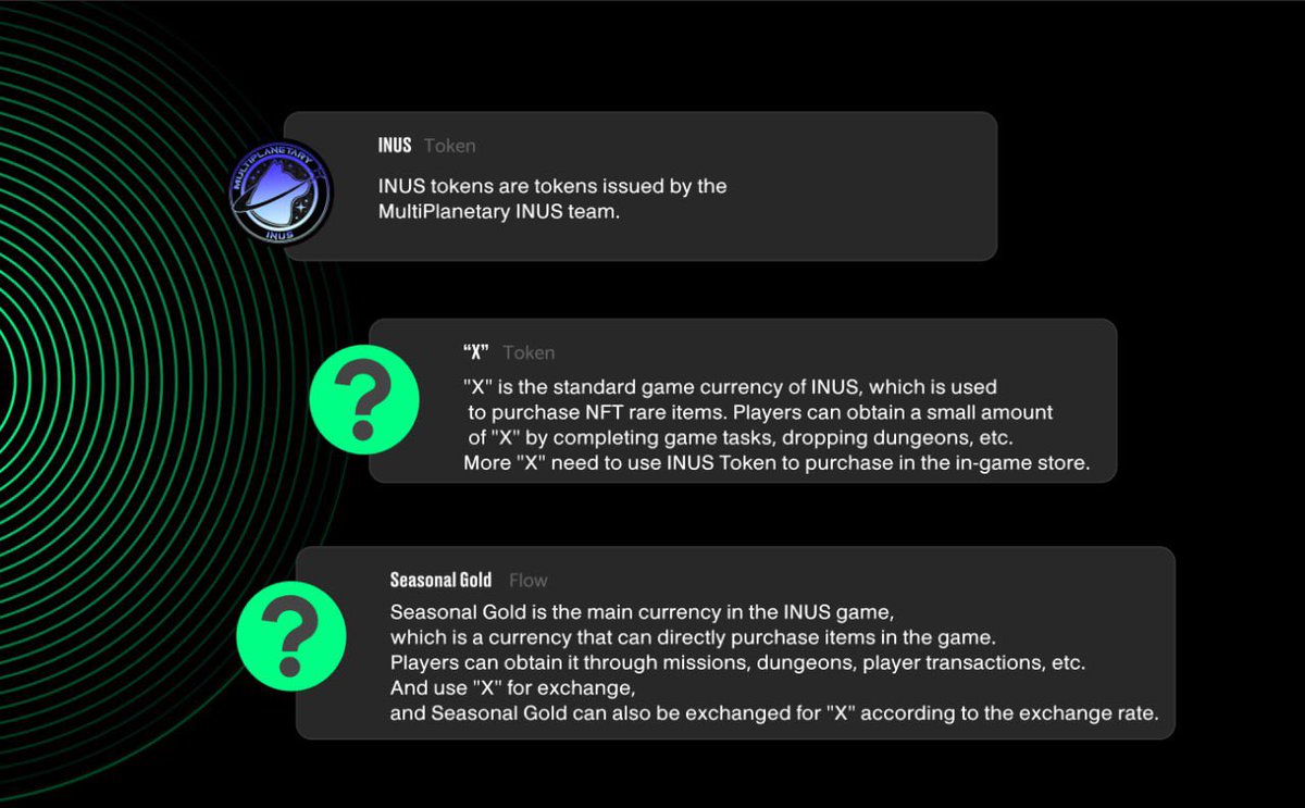 INUStoken's tweet photo. Economic Model Early Access🔔 

The first part, starting with the main currencies and their relationships, will explain more later to clarify the economic structure of the entire game https://t.co/xijRVjplCb