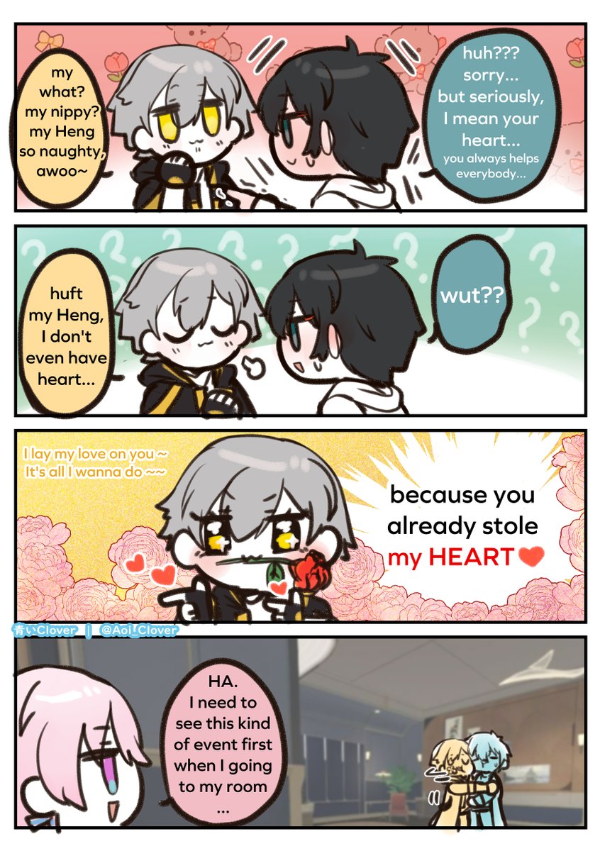 #HonkaiStarRail my friend asked how blade hair can spread and float like that, I blame her to make me think like that ' 3 ')