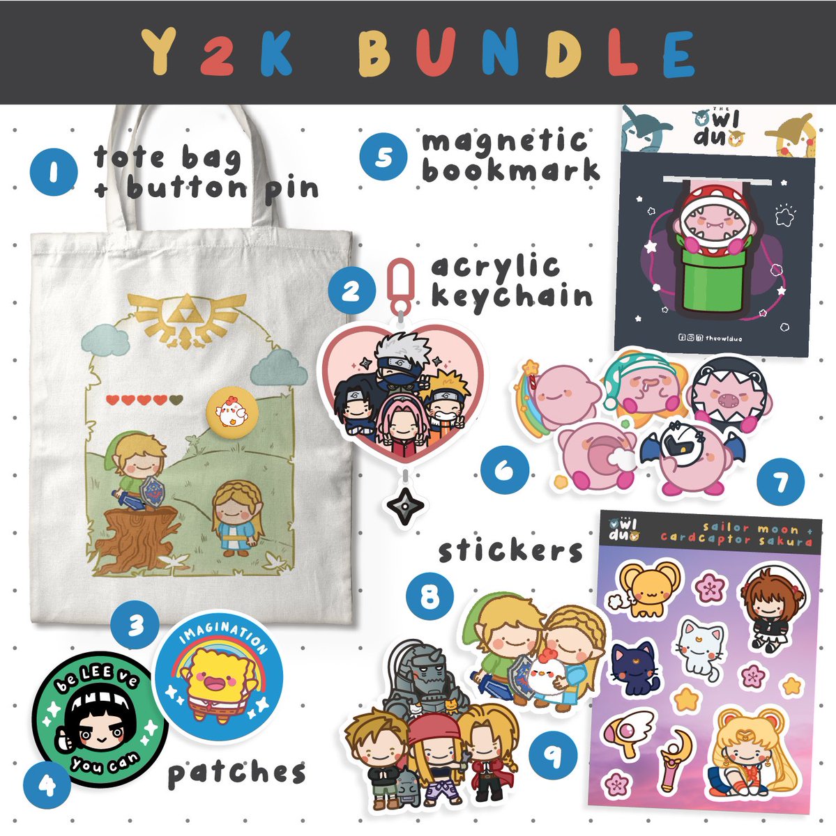prisselah's tweet photo. Presenting our 𝗬𝟮𝗞 𝗕𝗨𝗡𝗗𝗟𝗘 for our shop's 3rd anniversary! 🥳🎉
IG: #TheOwlDuo 

𝗣𝗥𝗘-𝗢𝗥𝗗𝗘𝗥 form: https://t.co/4SwuNUK6ZL

#preorderph #giftsph #giftpackageph https://t.co/eNKJoEI4FM
