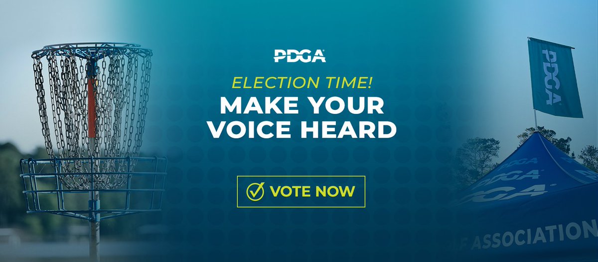 Vote.

The numbers prove you won't.  

Instead, you'll keep screaming loudly which does nothing.  

<a href="/PDGA/">PDGA</a> 
pdga.com/news/submit-yo…

#ItsGottaStartSomewhere