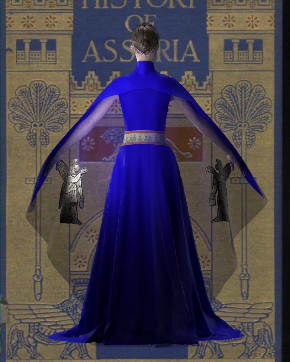 I hope you like it 🥰
By:clo3d
تصميمي الجديد مقتبس من العصر الاشوري
التصميم باللون الازرق الذي يرمز الي السماء والماء والحياة الرموز التي كانت تستخدم في تصميم الملابس في العصر الاشوري كانت رموز الحيوانات مثل الاسد والنمر المستخدم في التصميم لتعبير عن القوة والشجاعة والسرعة